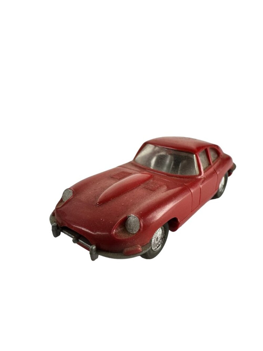 Vintage Wiking Plastic Jaguar 2n Red